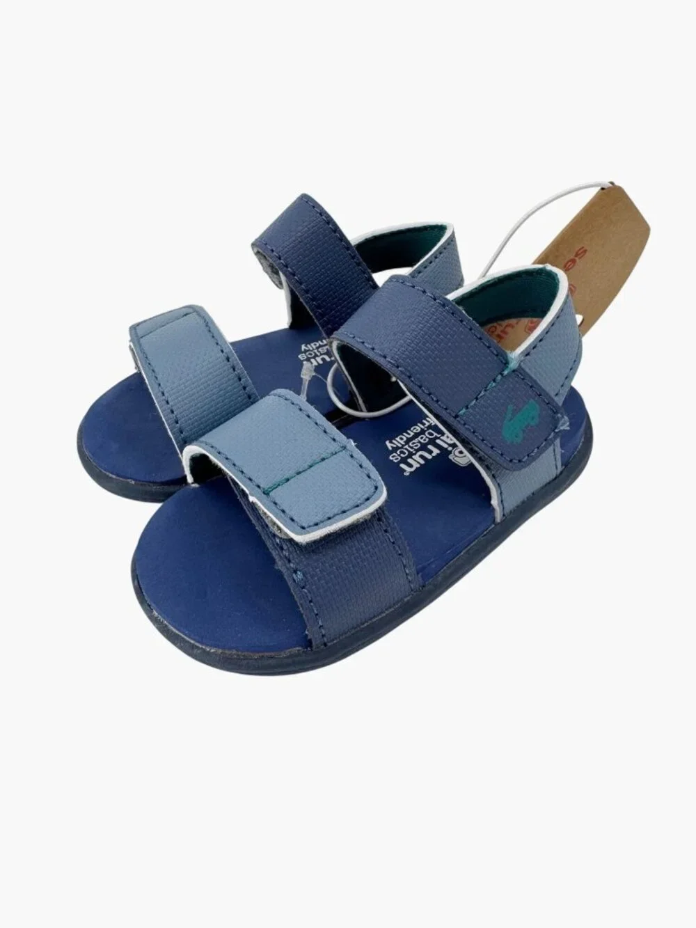 NEW See Kai Run Basics Toddler Jaylen Sandals - Navy Blue - Size 5
